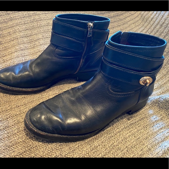 Coach black leather booties - Picture 2 of 5